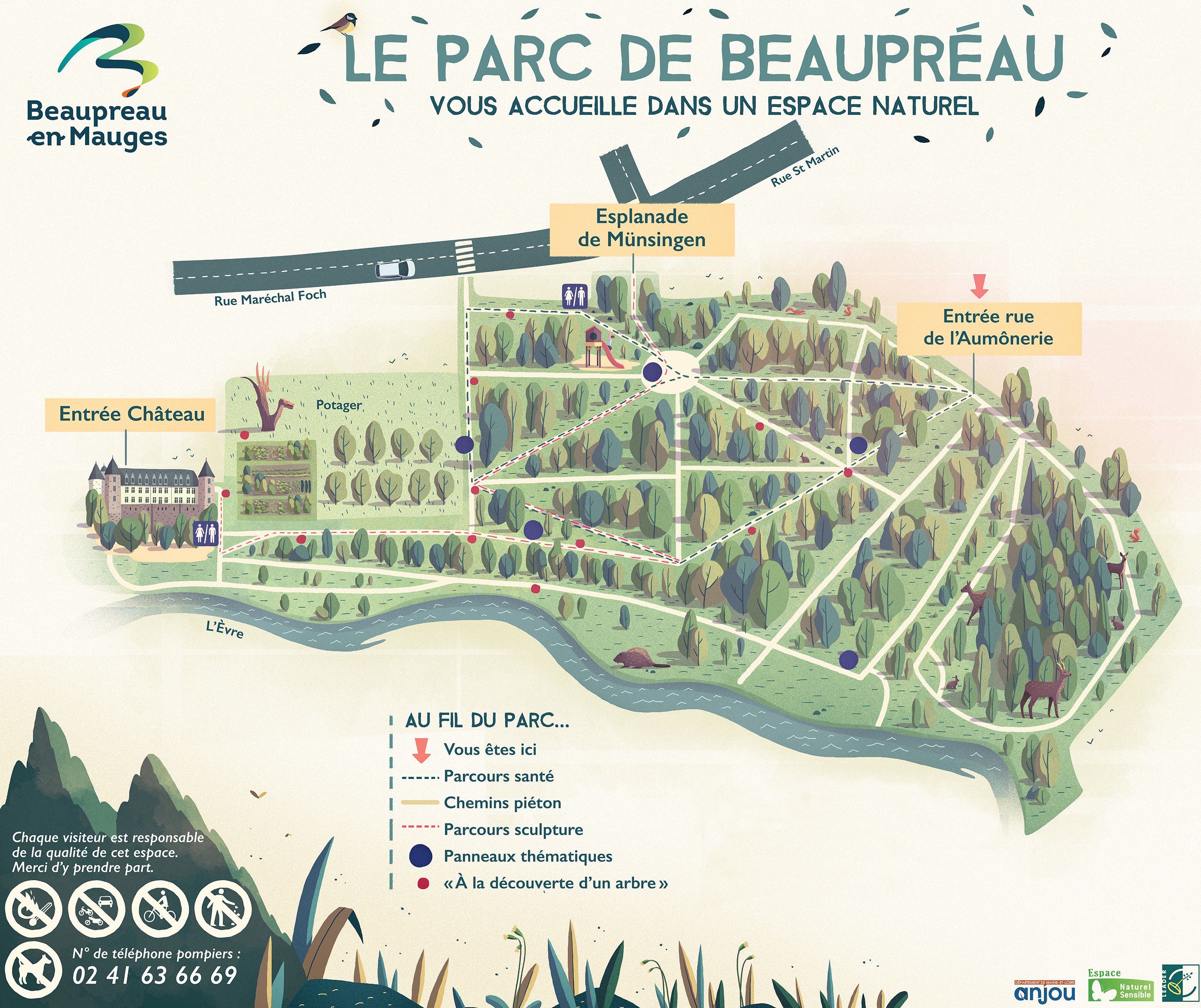Plan parc Beaupreau